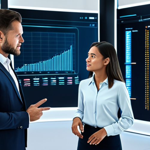 A professional Vietnamese financial analyst in a modest business suit, deeply focused on multiple large monitors displaying complex financial charts and real-time market data. The setting is a modern, high-tech financial office, with a soft blur of a vibrant Vietnamese cityscape visible through a large window, suggesting a dynamic urban environment. The analyst exhibits a calm, analytical demeanor, reflecting strategic thought. The image features perfect anatomy, correct proportions, well-formed hands, and natural body proportions, captured with professional photography for a high-quality, sharp-focus image. fully clothed, safe for work, appropriate content, professional dress.