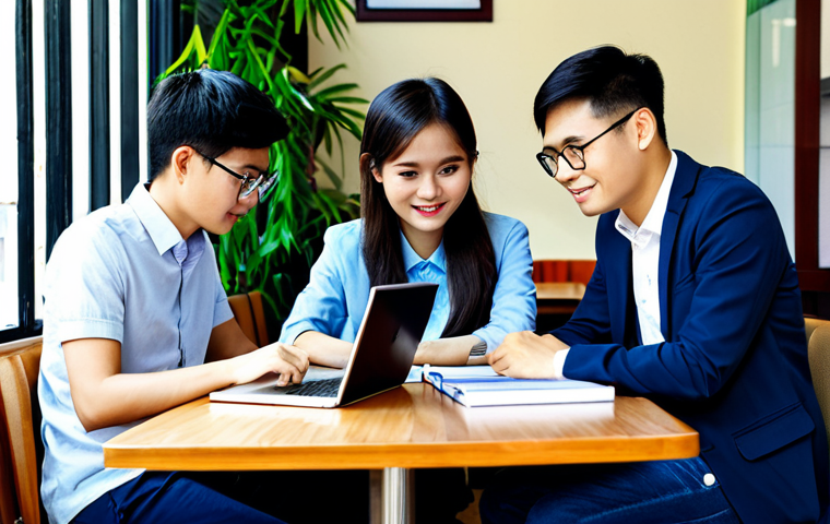 CFA 학습 자료 추천 - Aspiring CFA Candidate Studying**
"A young Vietnamese woman, fully clothed in a traditional *áo dài... CFA 학습 자료 추천 - Aspiring CFA Candidate Studying**
"A young Vietnamese woman, fully clothed in a traditional *áo dài...