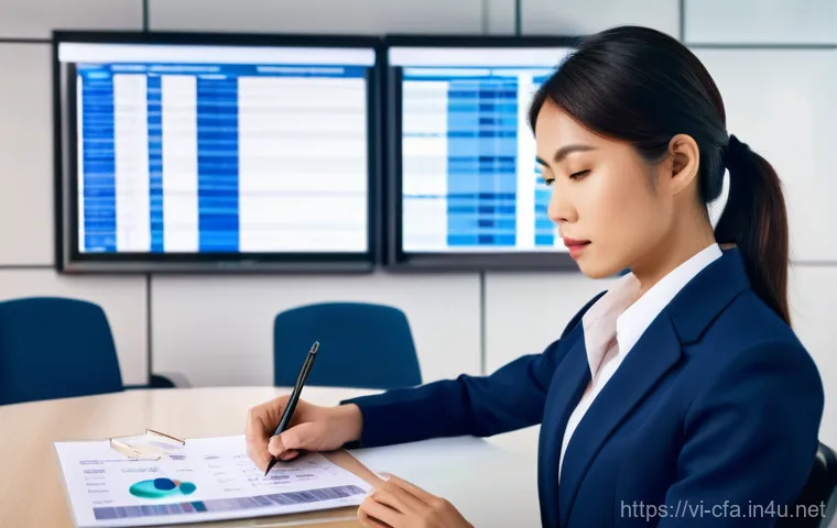 CFA와 CPA 차이점 - **Prompt:** A dynamic, high-resolution, photo-realistic image of a confident young Vietnamese male f...