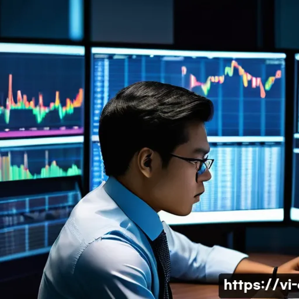 금융투자분석사와 사모펀드 이해 - **Prompt:** A sharp, focused young financial analyst, professionally dressed in a crisp business shi...